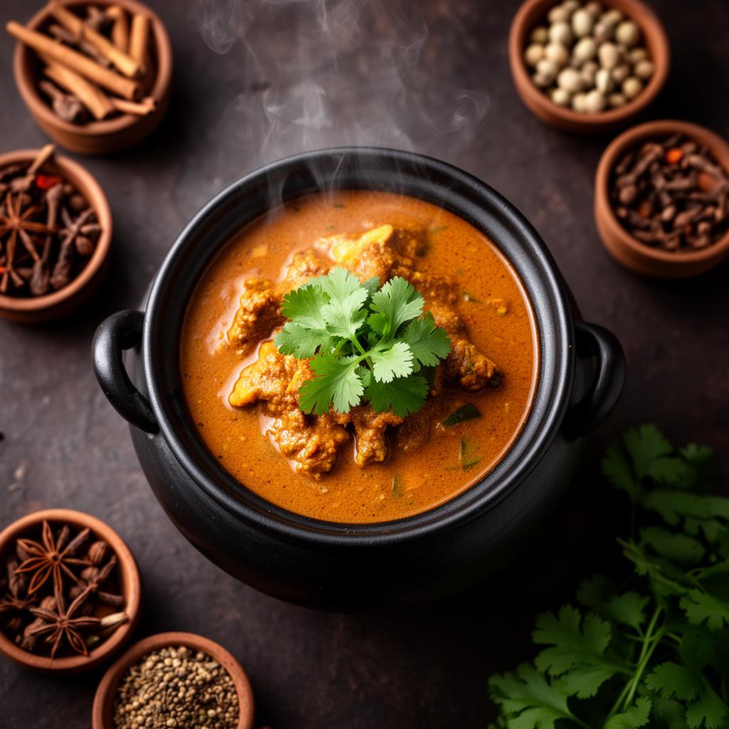 A finished curry