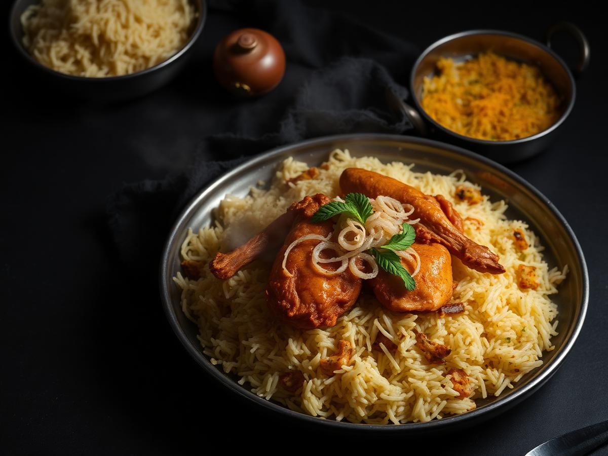 Hyderabadi Chicken Biryani